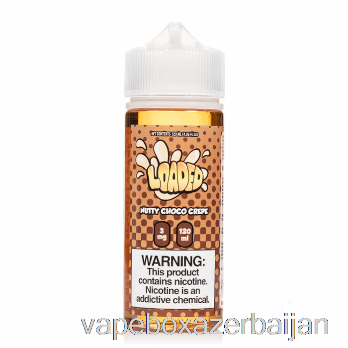 Vape Smoke Nutty Choco Crepe - Loaded E-Liquid - Ruthless Vapors - 120mL 0mg